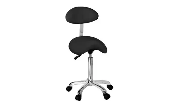 abouret selle de cheval avec dossier – ORGANIC+ – noir